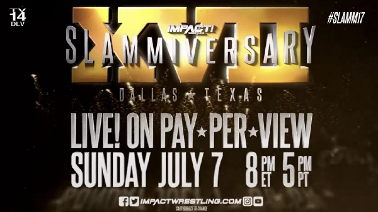Impact Wrestling: Slammiversary XVII Announcement (5/14/2019)