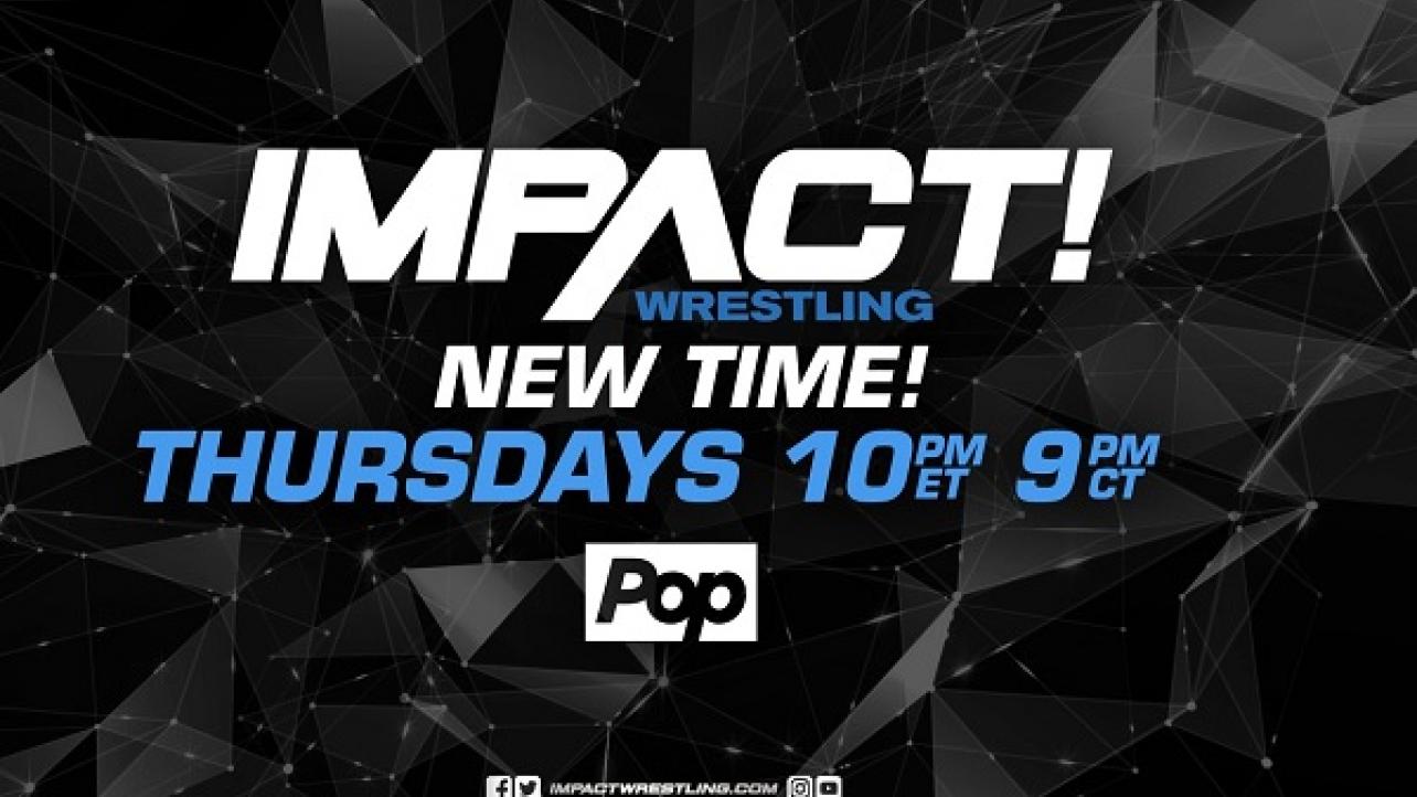Impact Wrestling Statement On Weekly Time Slot Change On Pop TV