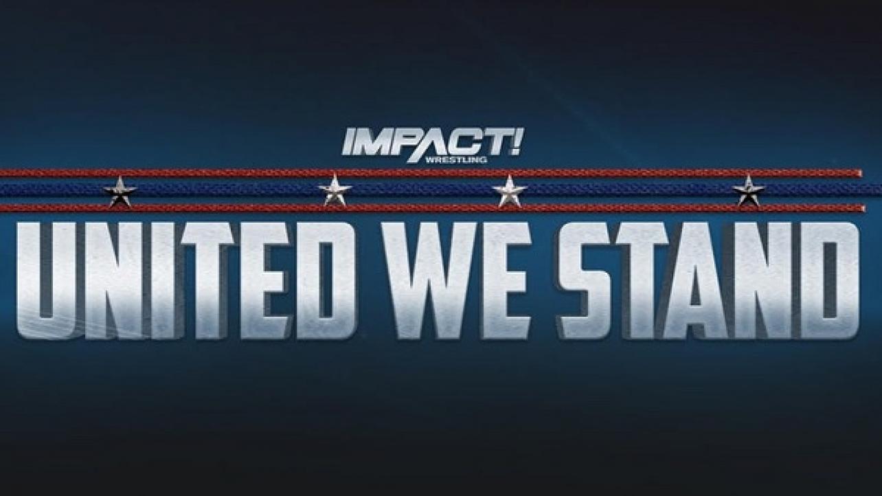 Impact Wrestling: United We Stand 2019 PPV Lineup