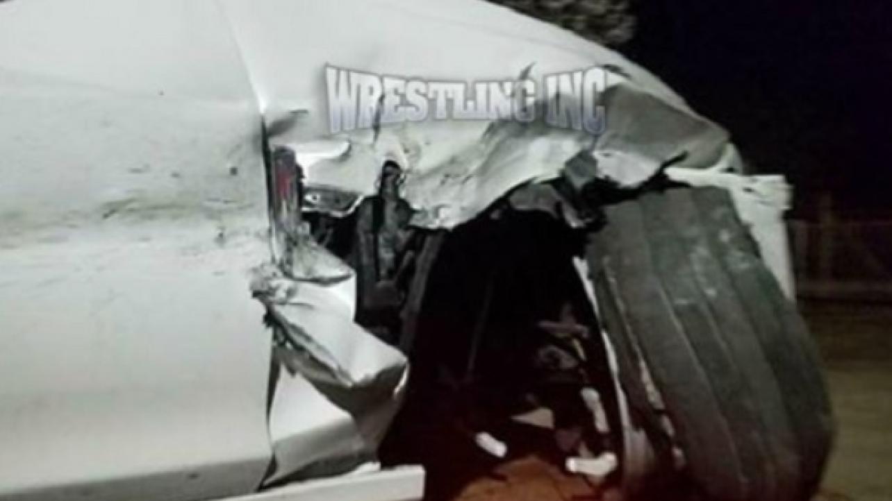 Photos: Jeff Hardy's Crashed Car From His DWI Arrest This Week