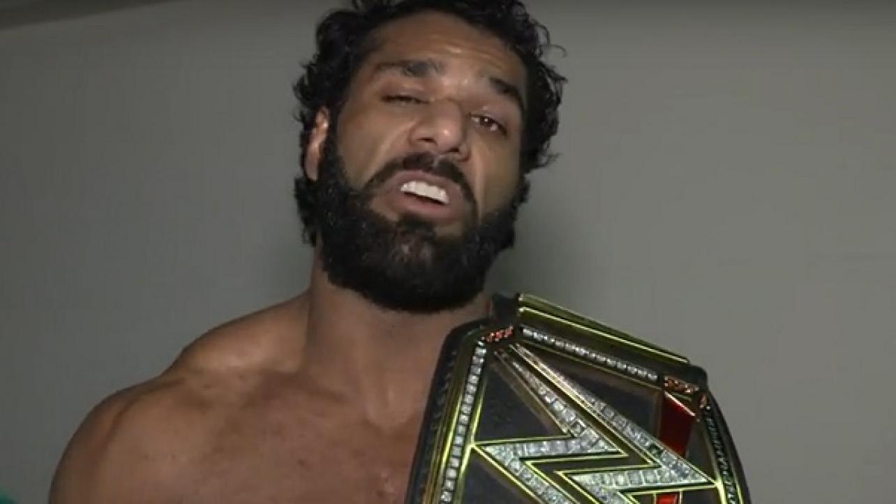 Video: Jinder Mahal's First Interview As WWE Champion, WWE Title Stat