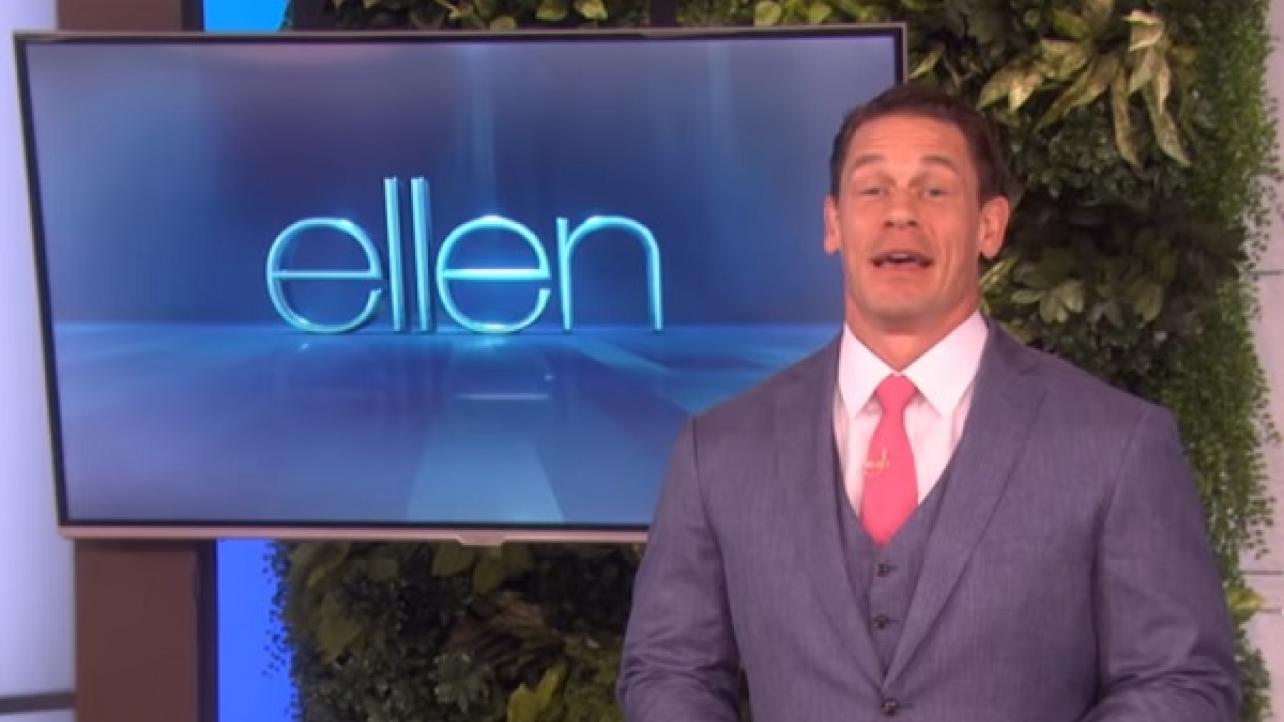 Cena Comments On Guest Hosting 'Ellen,' Full-Length Video Segments From The Show