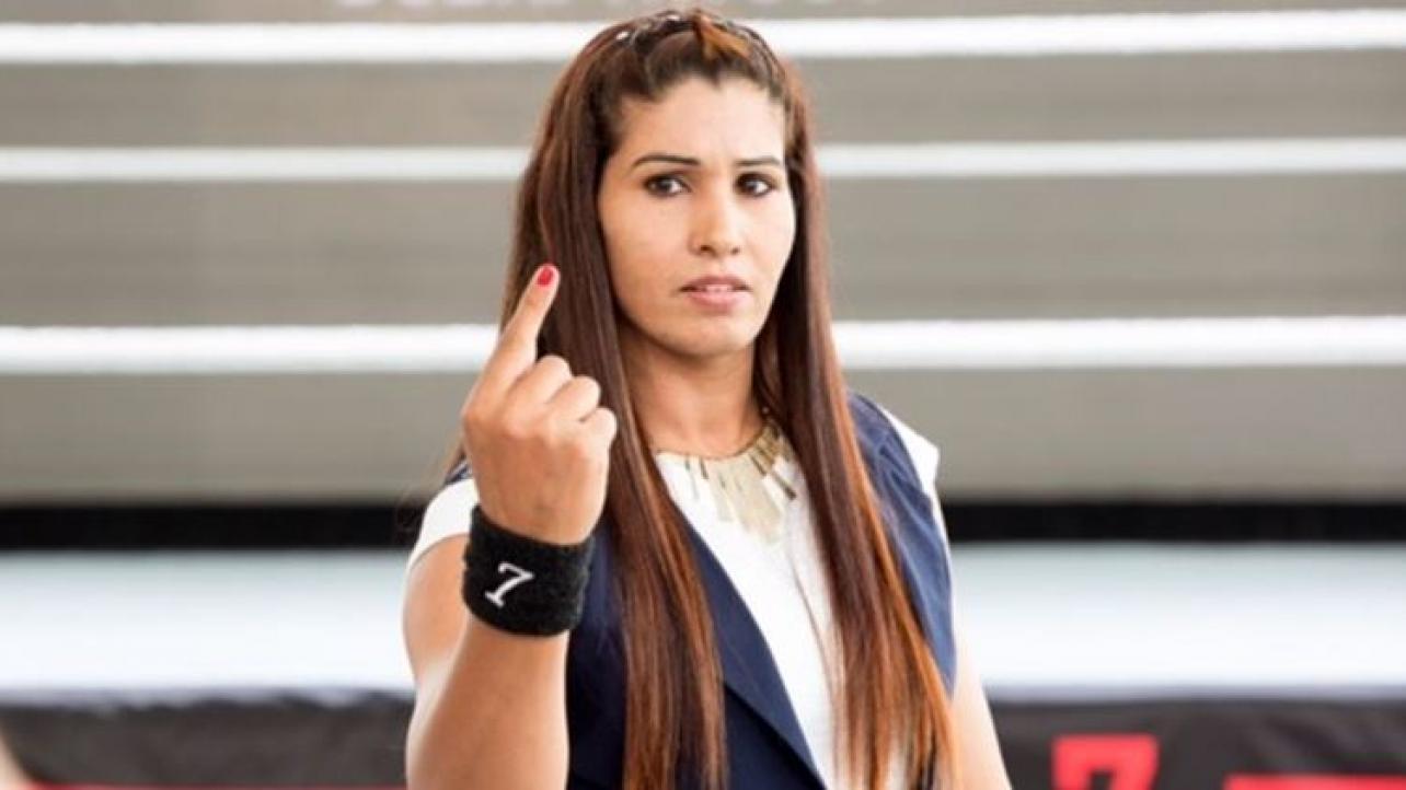 WWE Signee Kavita Devi Being Honored As One Of "First Ladies" At Presidential Ceremony In India