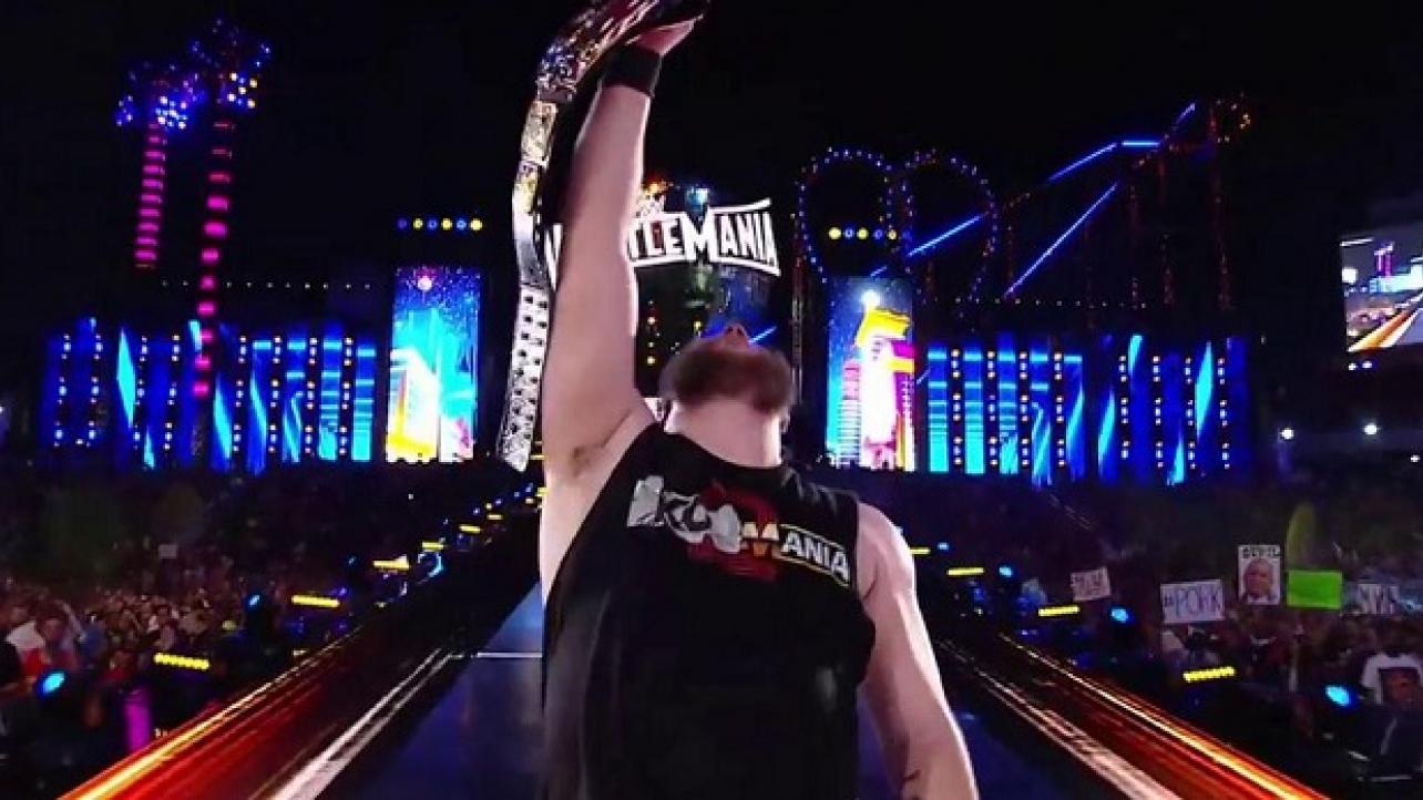 Video & Photos: Kevin Owens Wins WWE United States Title At WrestleMania 33