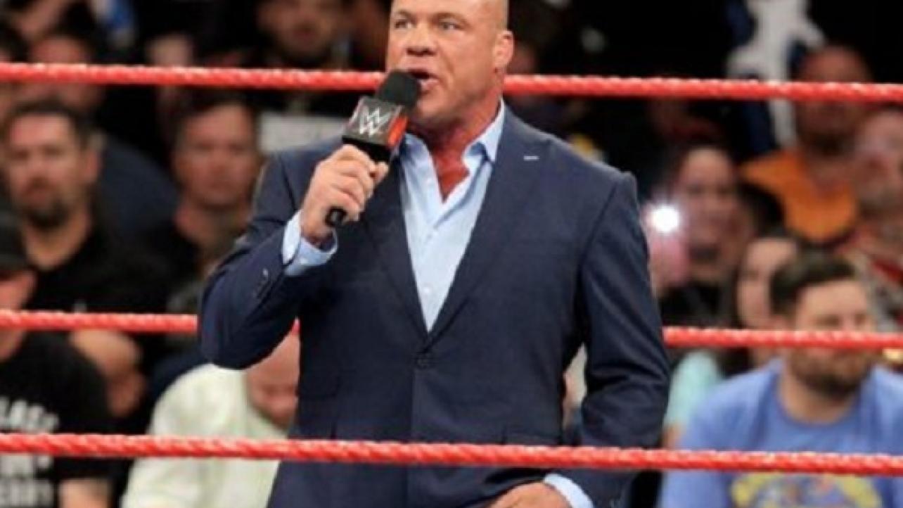 Kurt Angle Announced For RAW On 11/6