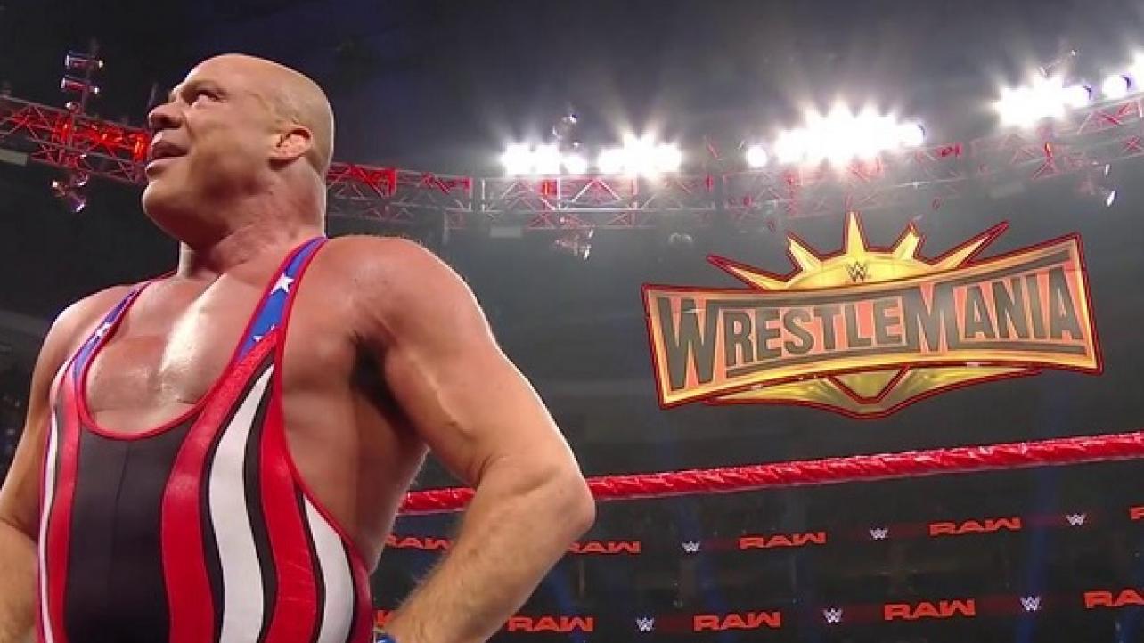 WWE Reportedly Changing Kurt Angle's Opponent For WrestleMania Farewell Match