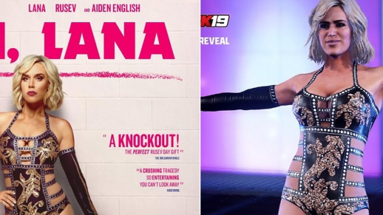 Lana Upset With Her WWE 2K19 Character Model, Compares It To Tonya Harding