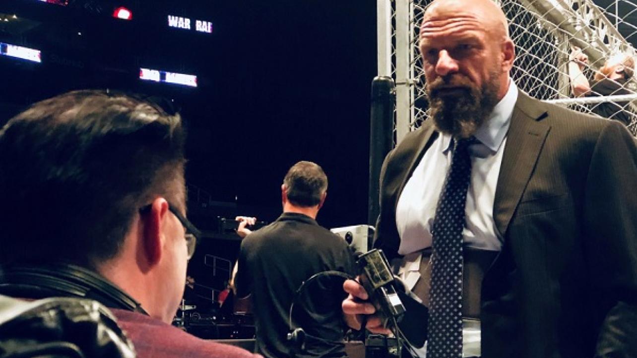Triple H & His Crew Prepare For NXT TakeOver: WarGames II