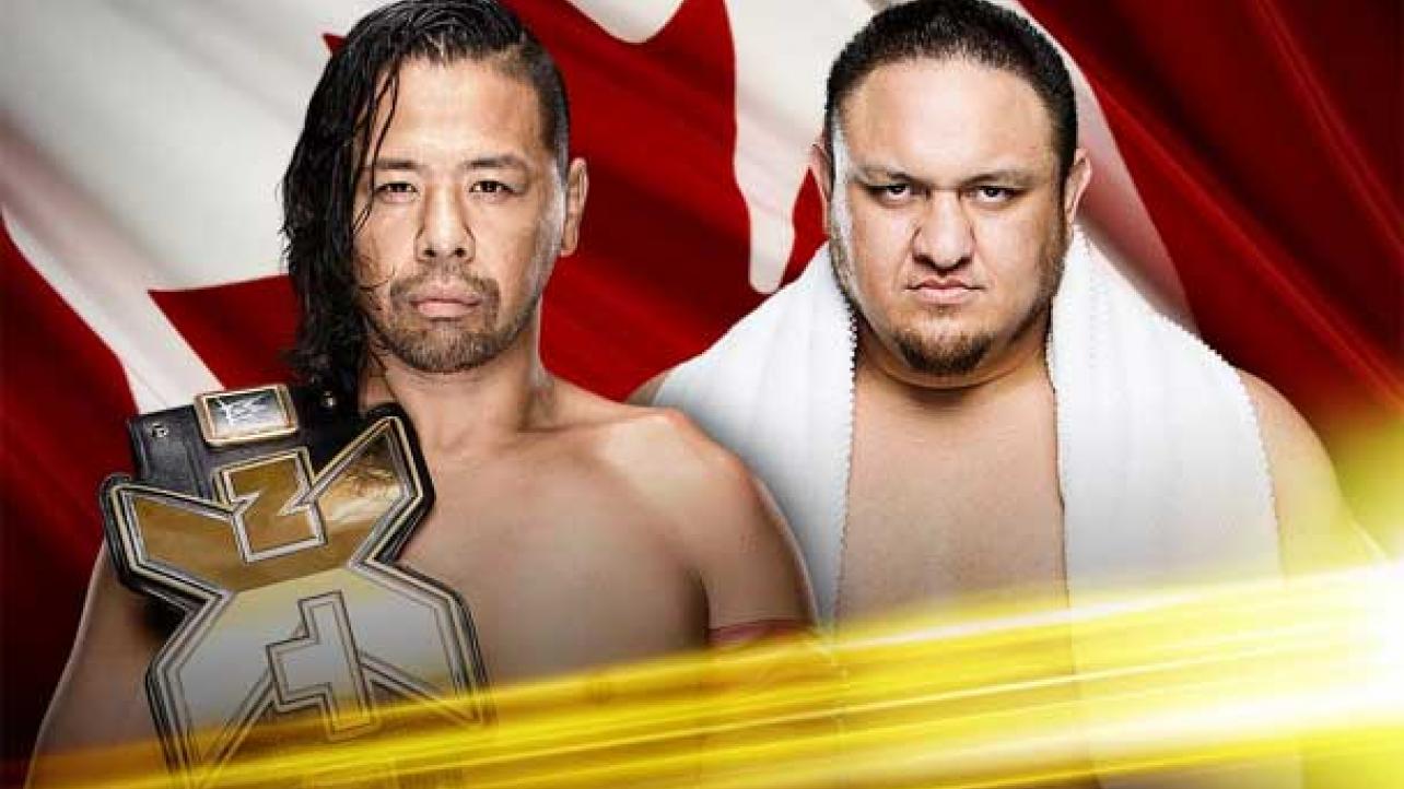 Shinsuke Nakamura vs. Samoa Joe Set As NXT TakeOver: Toronto Main Event