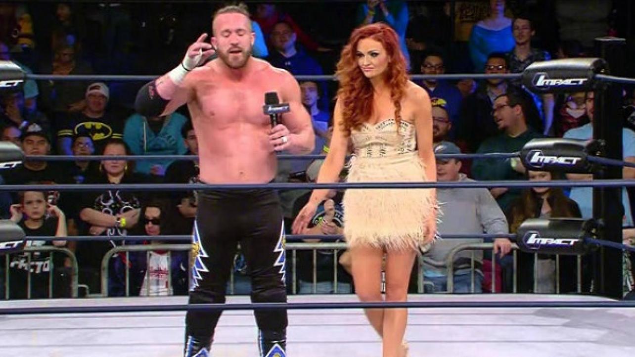 Mike Bennett and Maria Kanellis