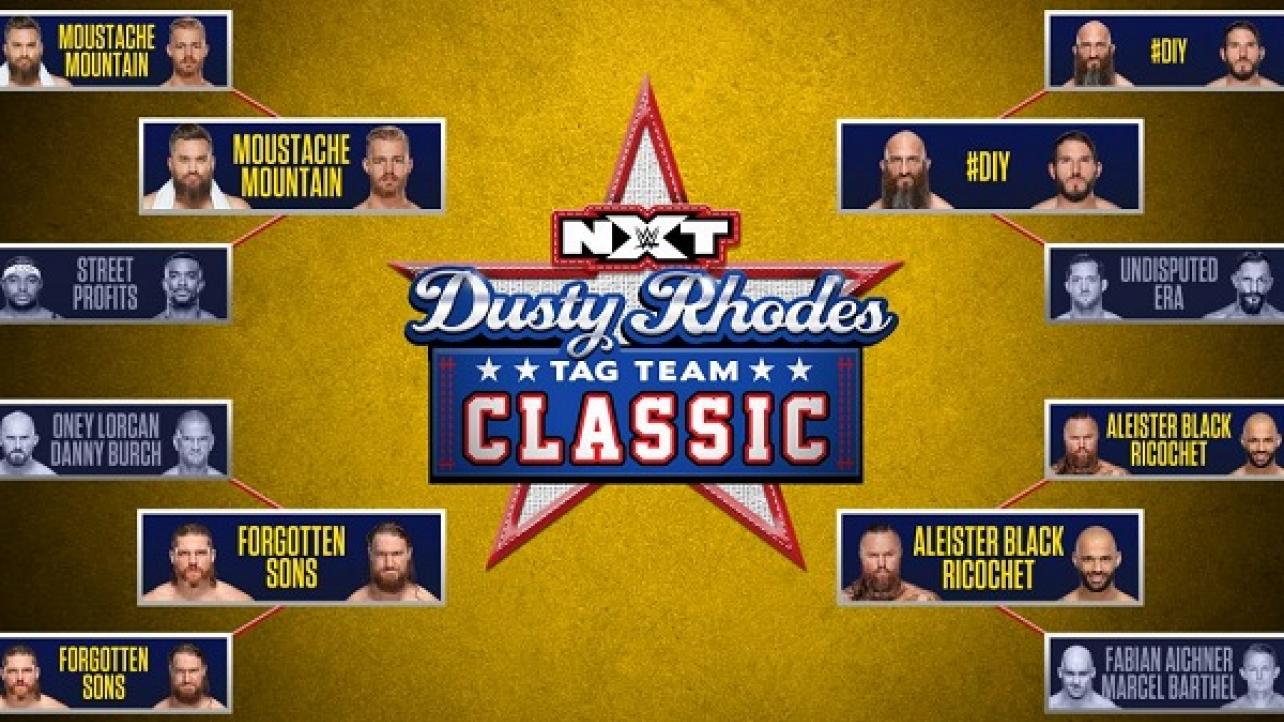 Dusty Rhodes Tag-Team Classic Tournament Update