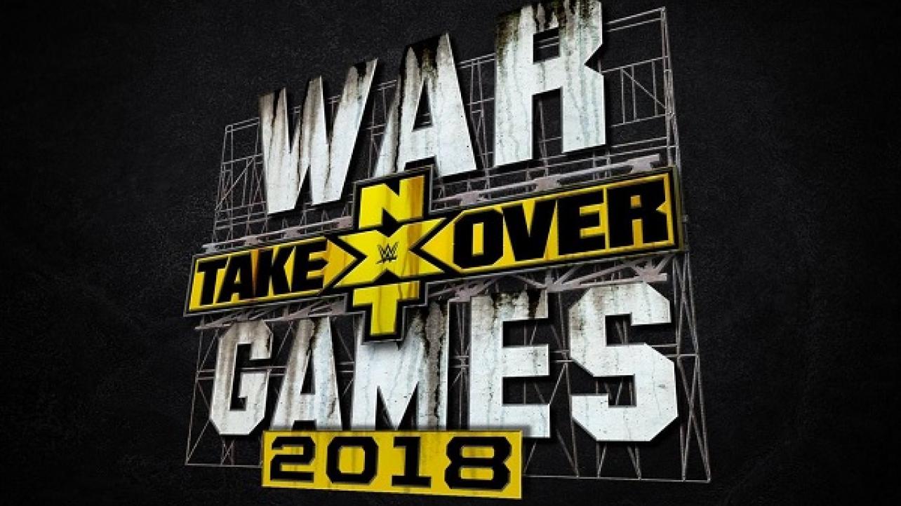 NXT TakeOver: WarGames Updates