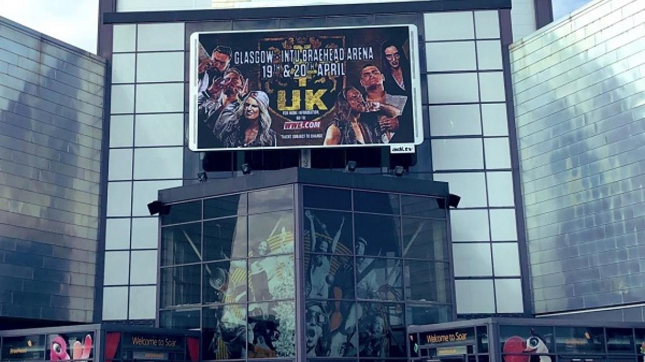 NXT U.K. Glasgow TV Tapings News & Notes For This Weekend