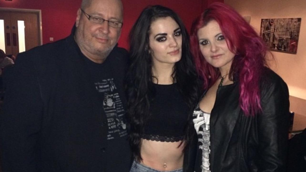 Paige with her Mom and Dad