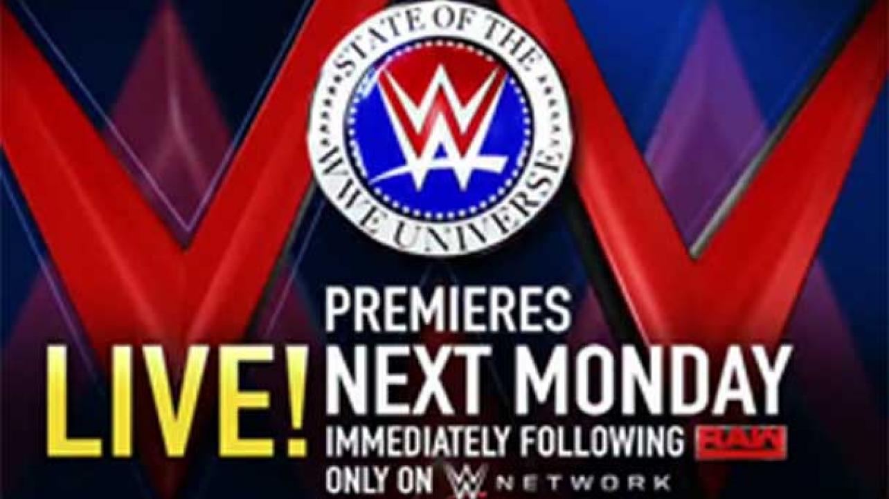 WWE Announces "State Of WWE Universe Address" For Next Week's RAW