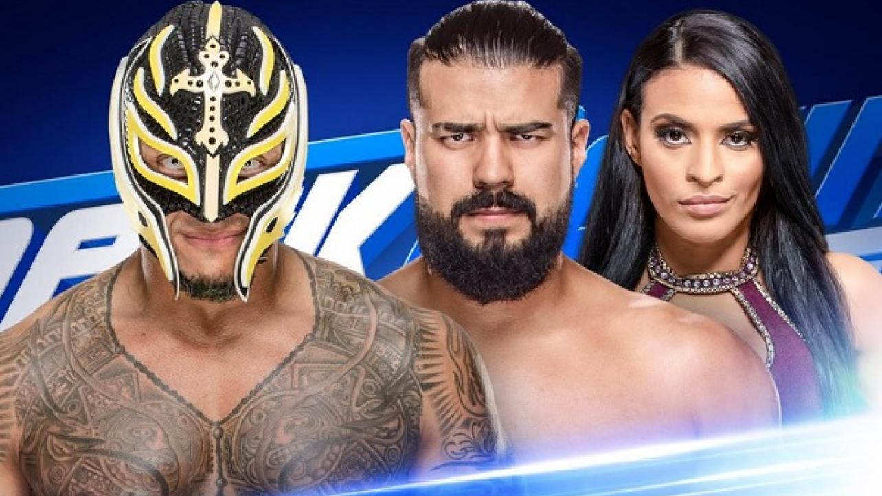 Mysterio-Andrade 2-Out-Of-3 Falls Match, Samoa Joe vs. Ali Set For SmackDown Live