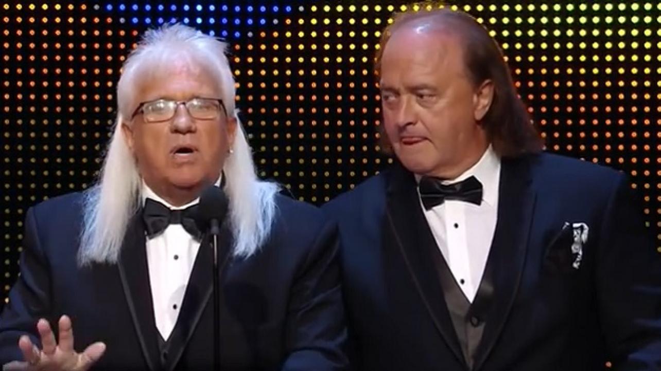 Rock 'N' Roll Express at the WWE Hall Of Fame induction ceremony