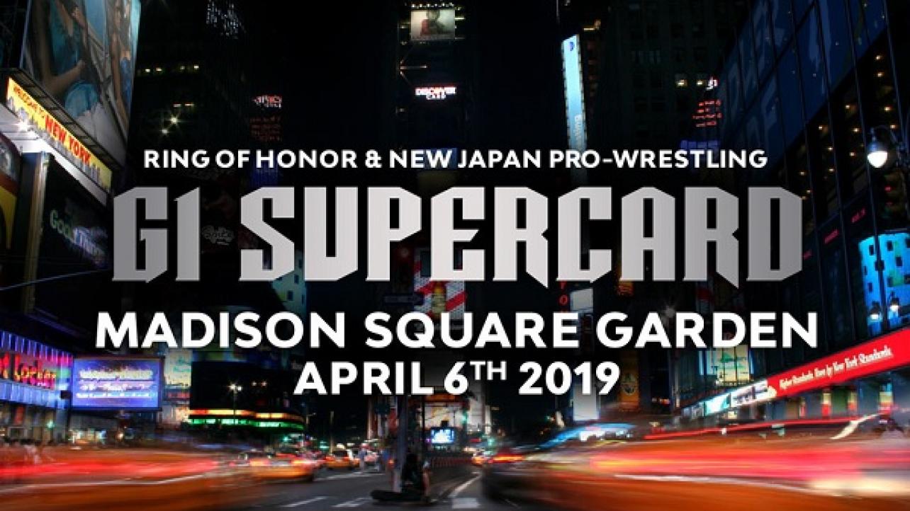 Press Release For ROH/NJPW G1 Supercard