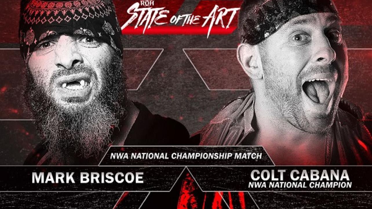 ROH World Title, NWA National Title Match Announced For "State Of The Art" Taping