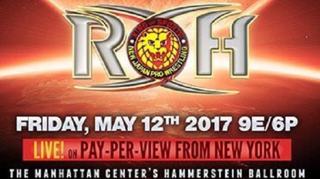 Final Lineup For Tonight's ROH: War Of The Worlds 2017 PPV