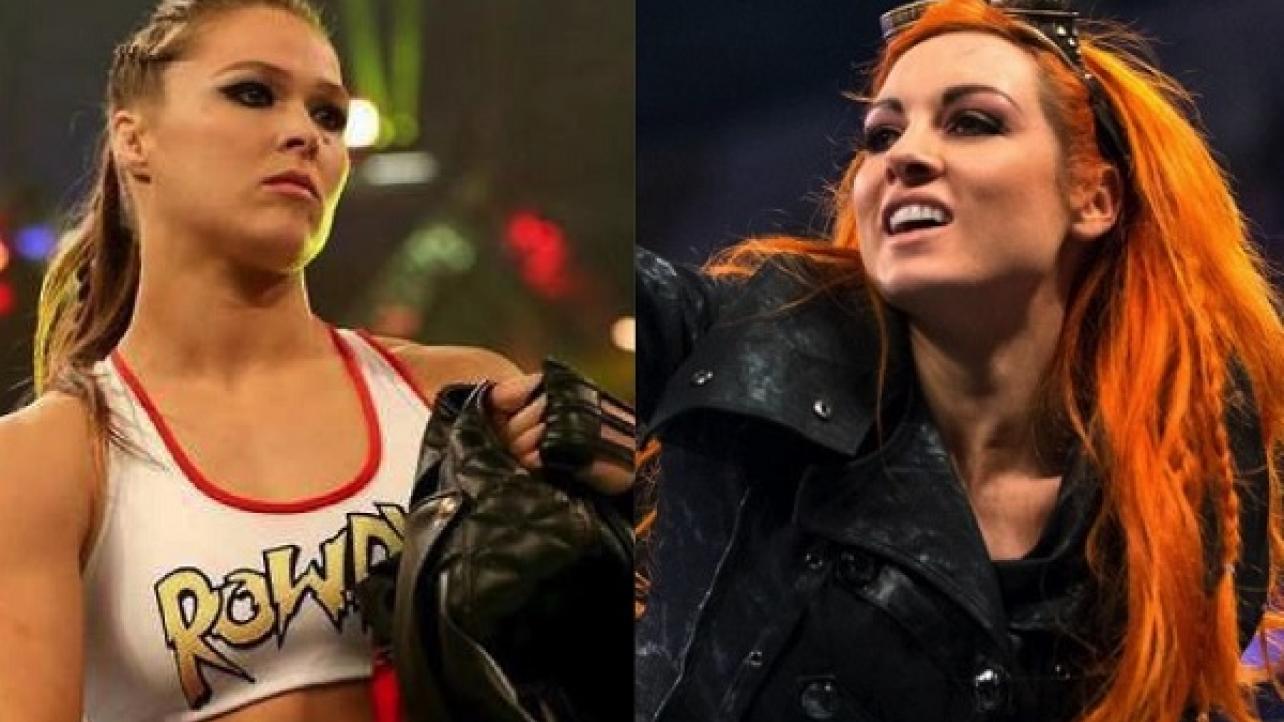 Becky Lynch: "There Isn't Two Stars In WWE Bigger Than Lynch & Rousey"