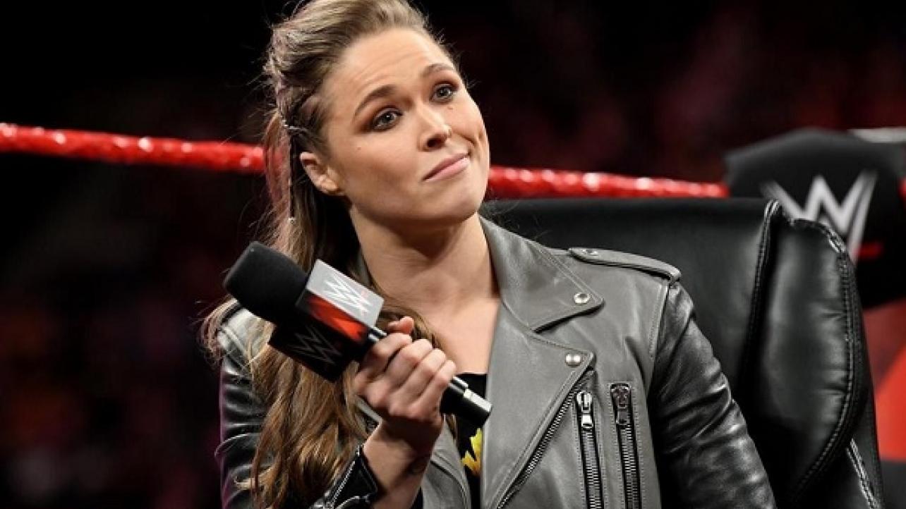 Ronda Rousey Comments On Her WWE TLC Actions