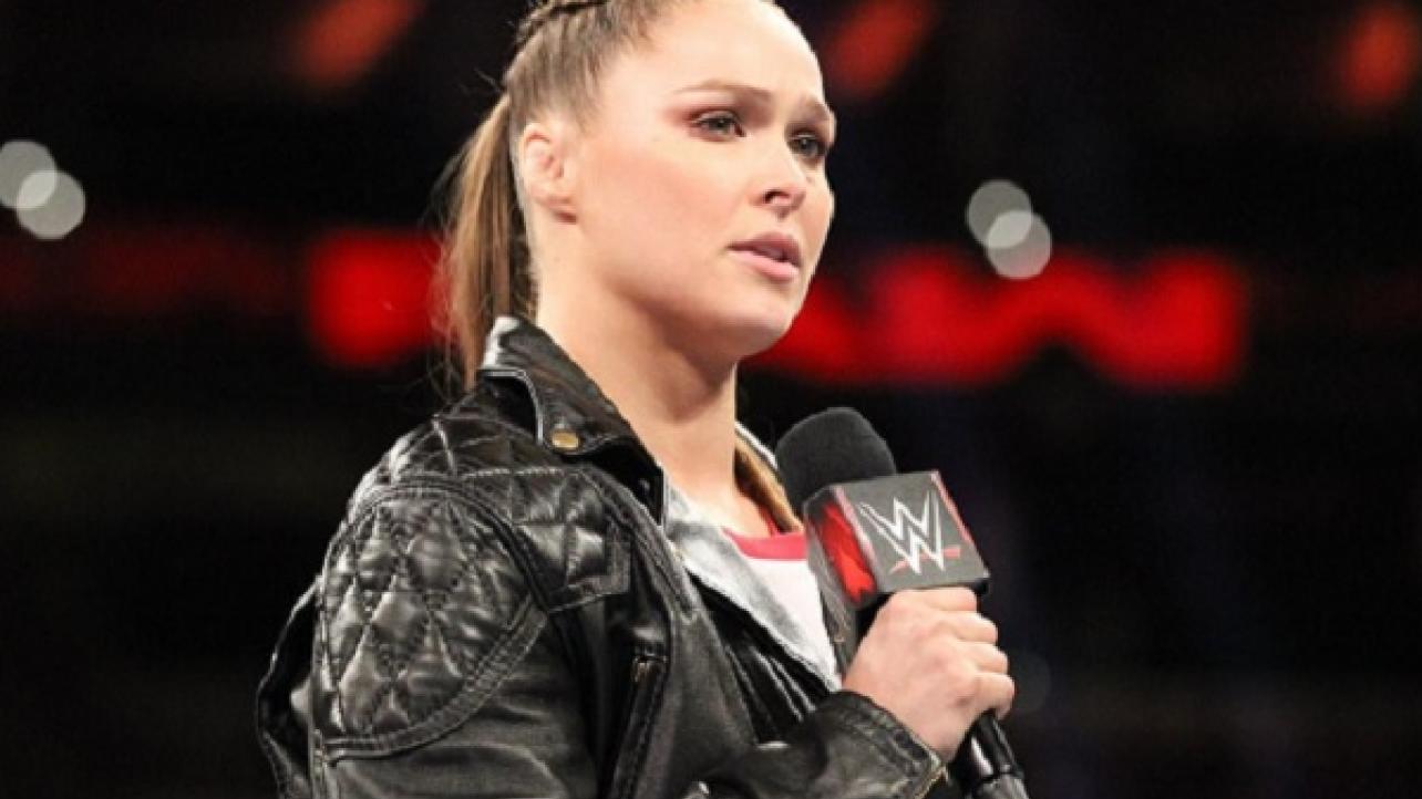 Ronda Rousey/WWE Update