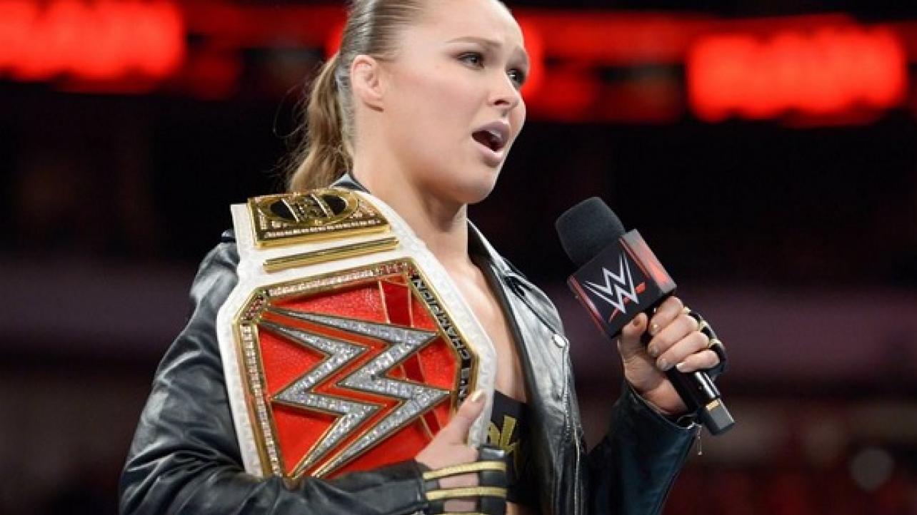Ronda Rousey Following Talks At Length About Rumors Of Leaving WWE