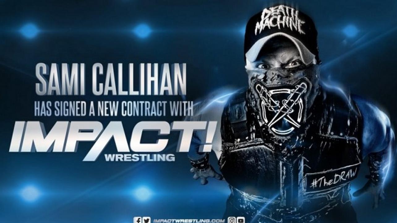 Sami Callihan/Impact Wrestling Announcement