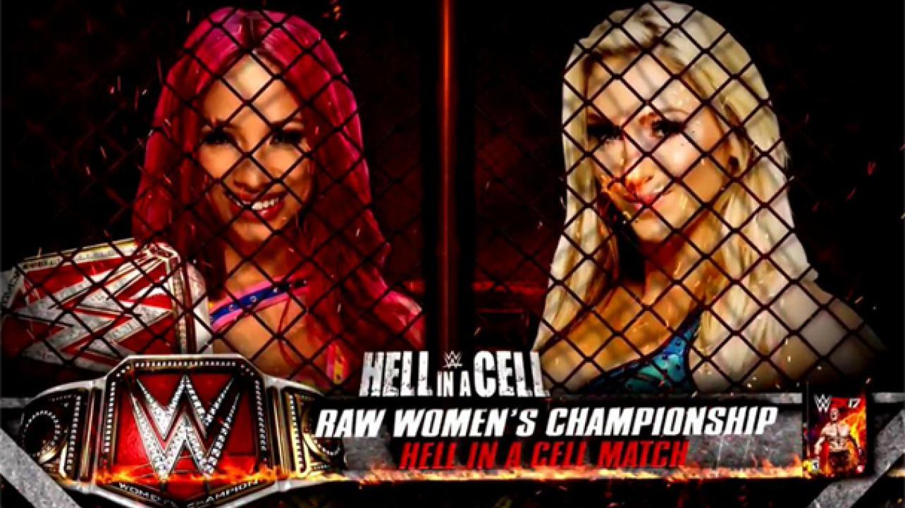 Hell In A Cell - Sasha Banks vs. Charlotte