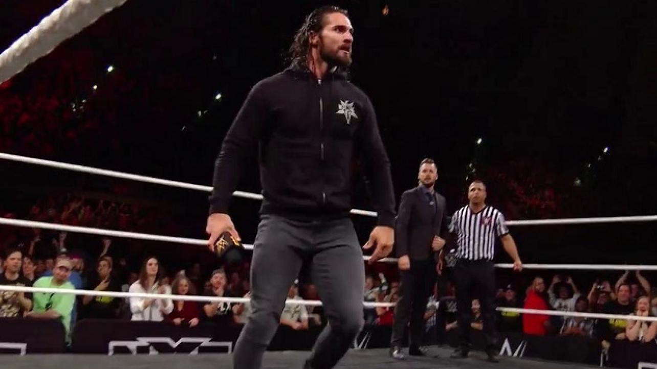 Seth Rollins Crashes NXT TakeOver: San Antonio, Calls Out Triple H