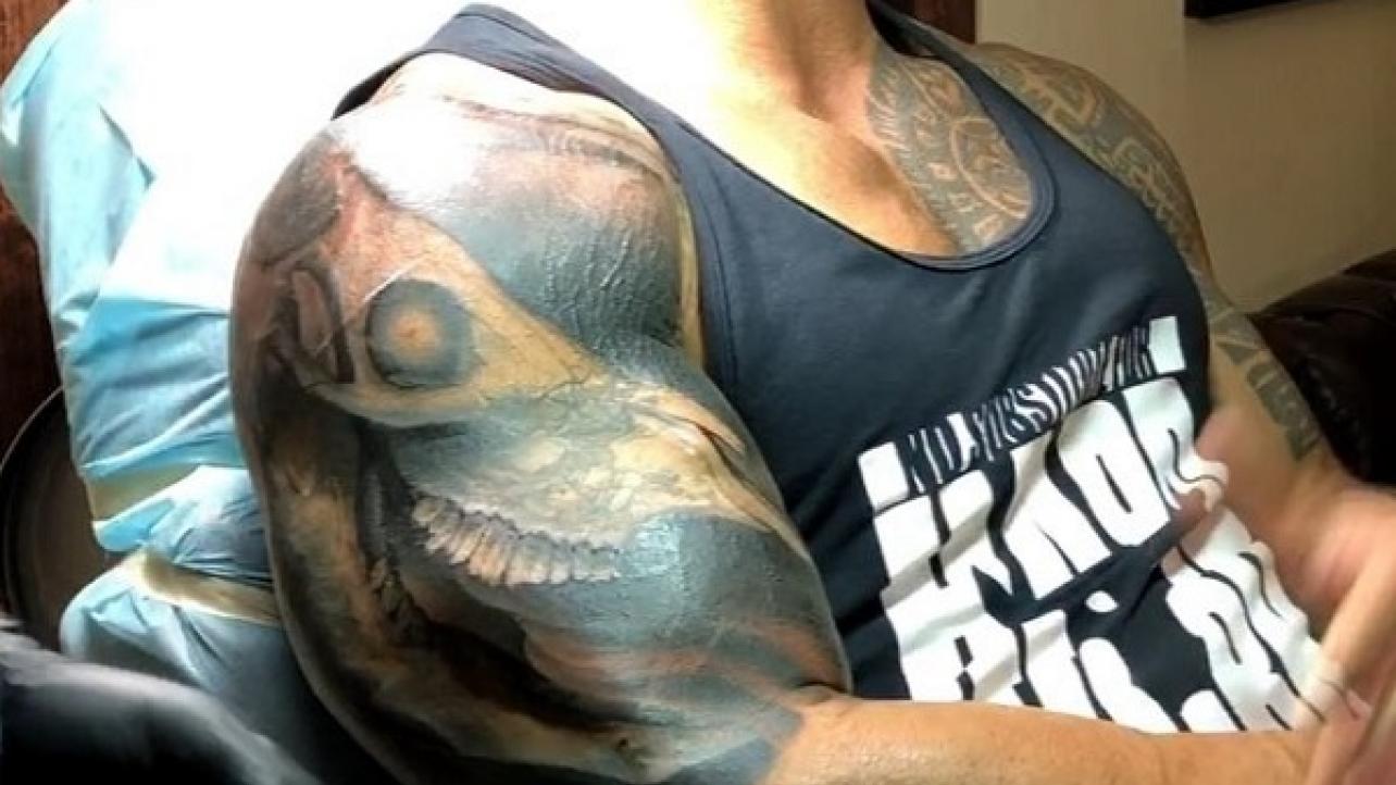 The Rock Gets Some New Ink