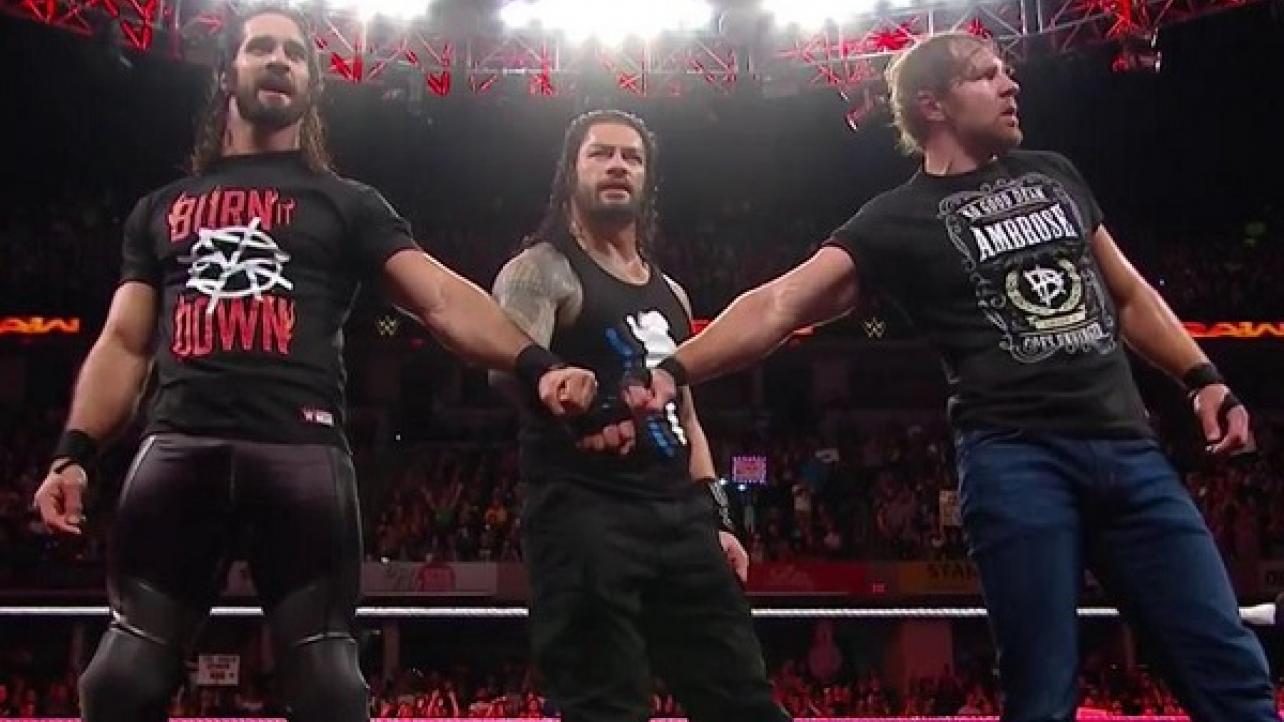 Video & Photos: The Shield Reunites At WWE RAW In Indianapolis, Indiana