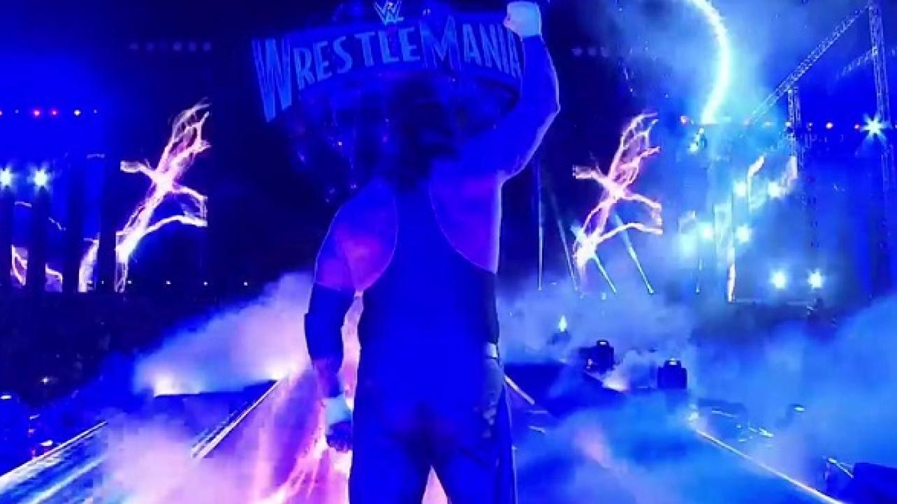 The Undertaker loses to Roman Reigns at WrestleMania 33