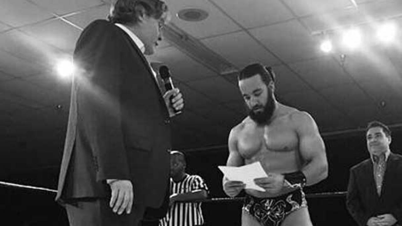Tony Nese NXT Contract Signing