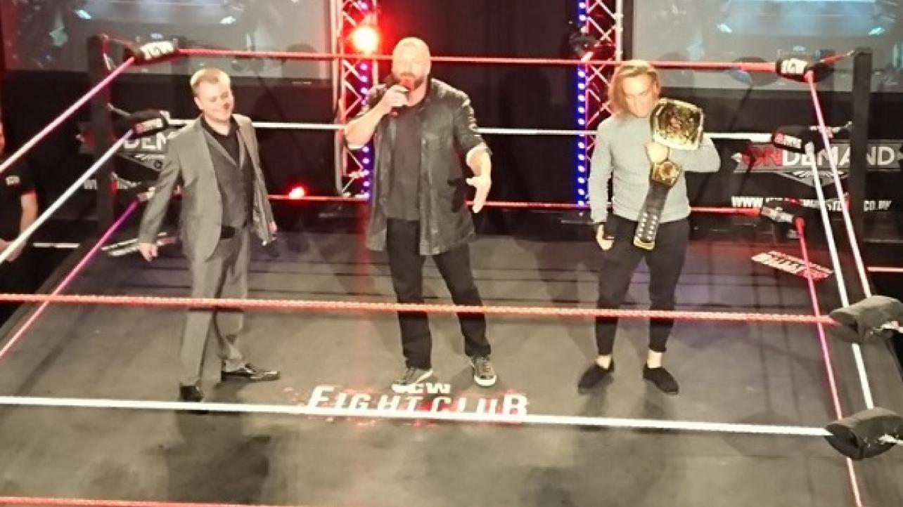 Triple H Appears With Pete Dunne In The Ring At ICW Event This Weekend