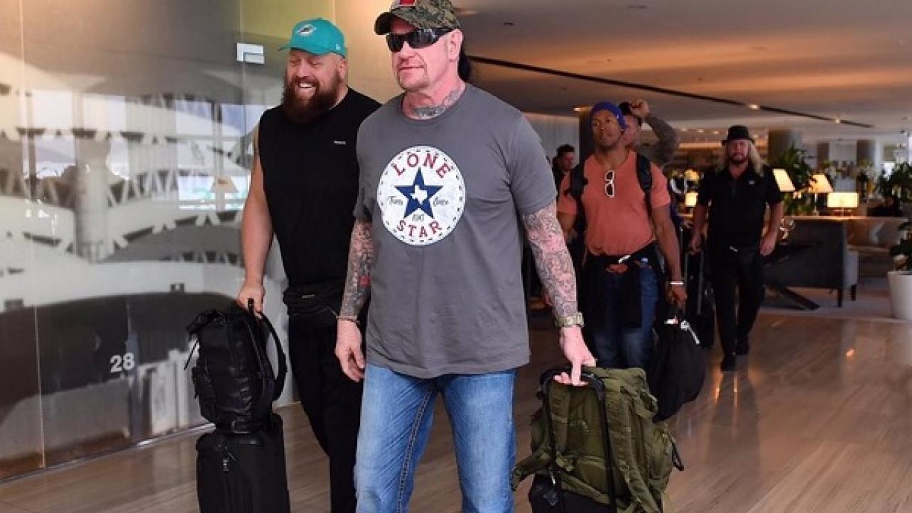 Videos & Photos: Undertaker, HBK, Kurt Angle & Others Arrive In Saudi Arabia