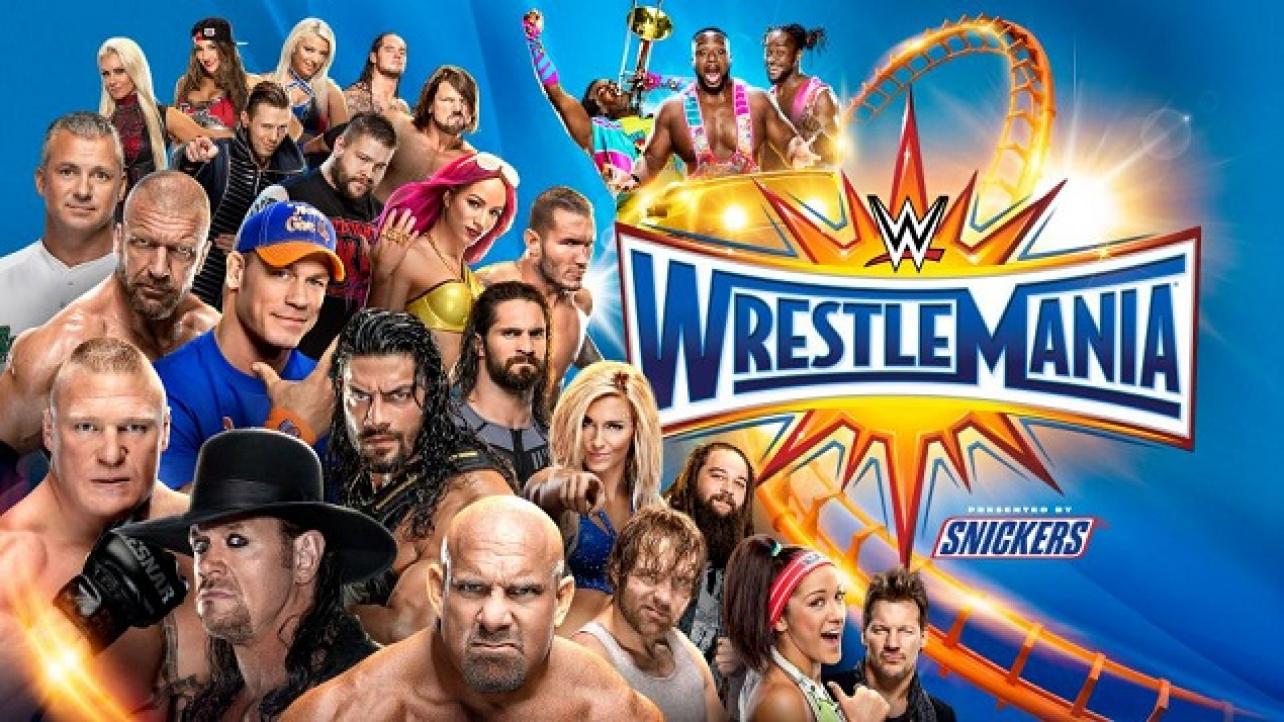 WrestleMania 33 live this Sunday from Camping World Stadium in Orlando