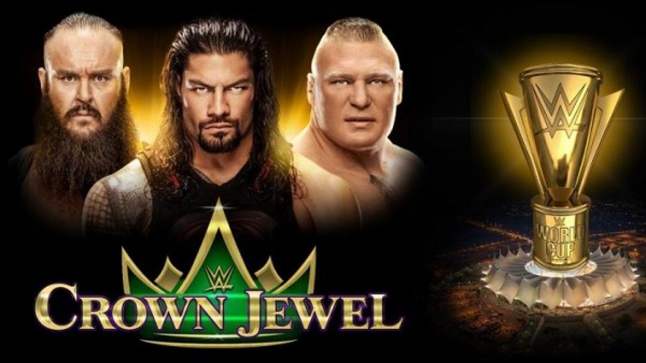 WWE Crown Jewel Updates
