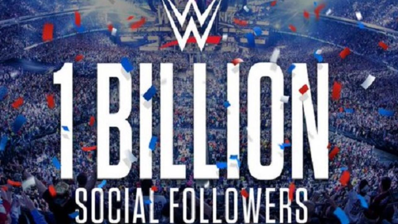 WWE Surpasses 1 Billion Global Social Media Followers