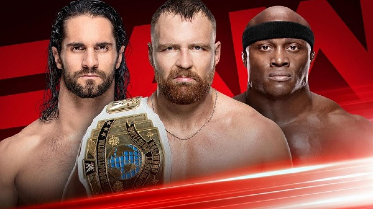 Triple-Threat Title Match, Intriguing Tag-Team Bout Set For Monday's WWE RAW