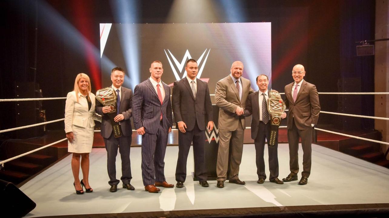 WWE Shanghai China Press Conference