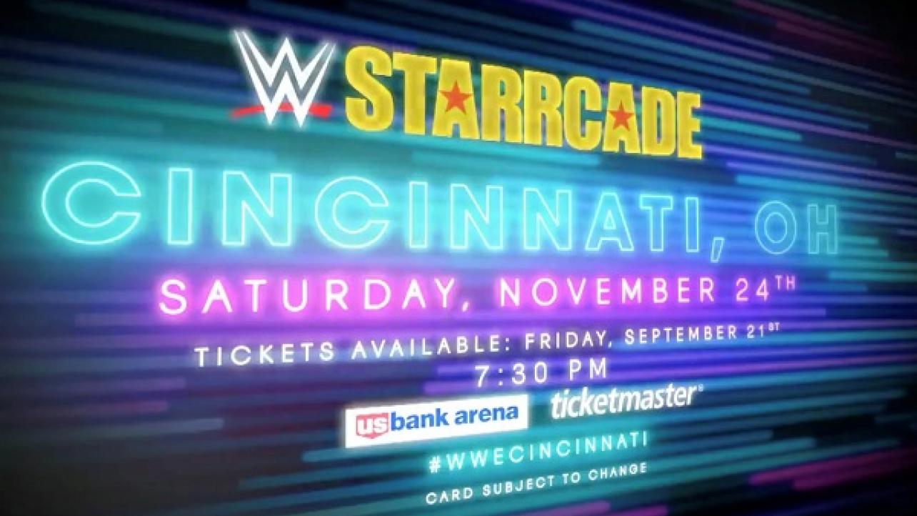 WWE Starrcade 2018 Update