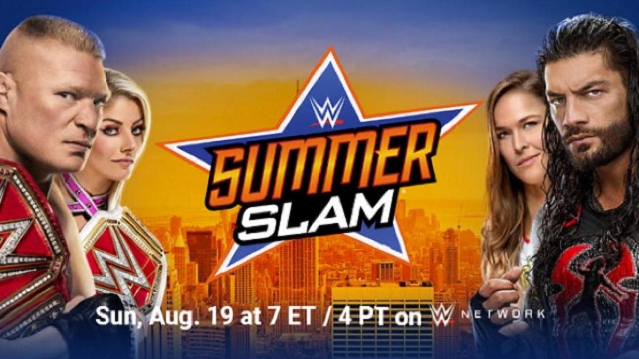 WWE SummerSlam 2018: Live Results Coverage Tonight At eWrestling.com!