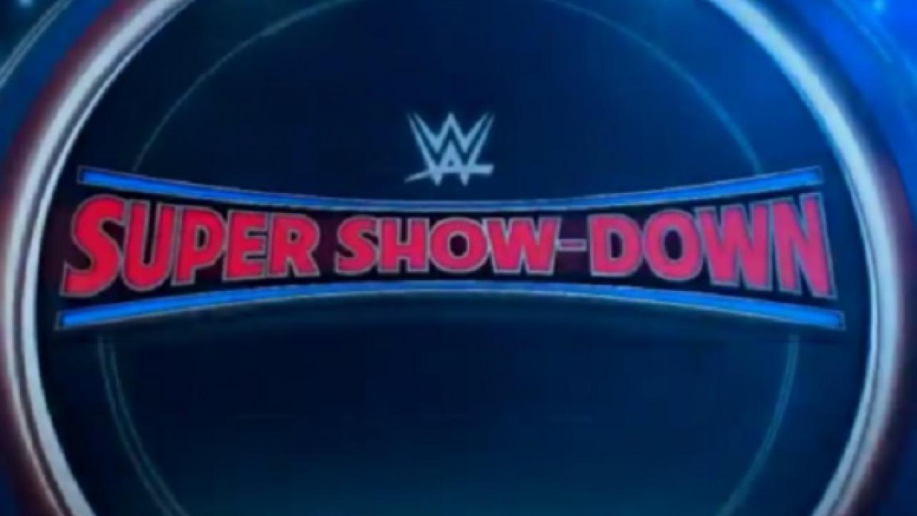 WWE Super Show-Down Updates