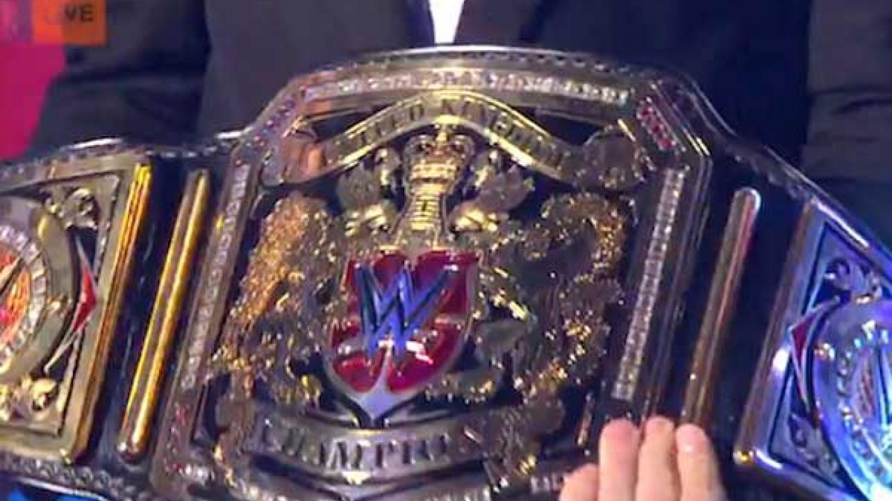 WWE U.K. Title Belt