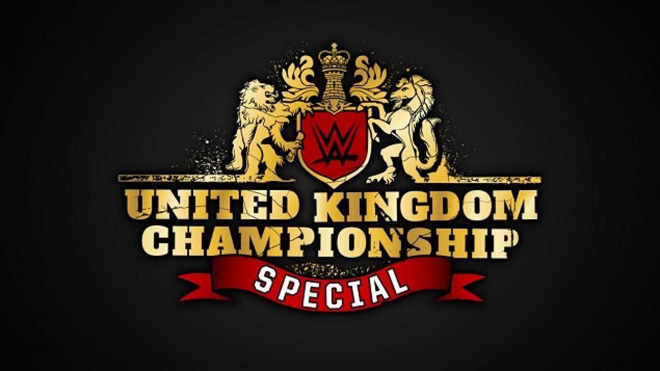 WWE announces details regarding Friday's U.K. Championship Special