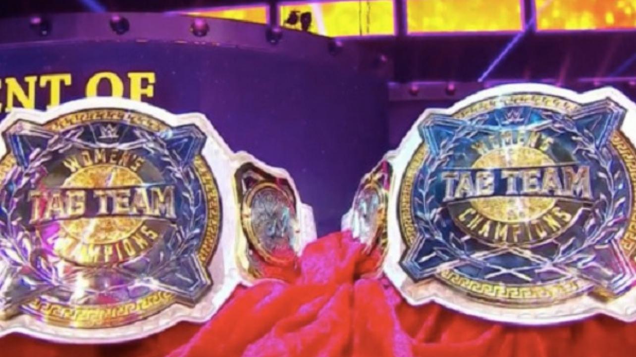 WWE Now Looks At New Women's Tag-Team Titles