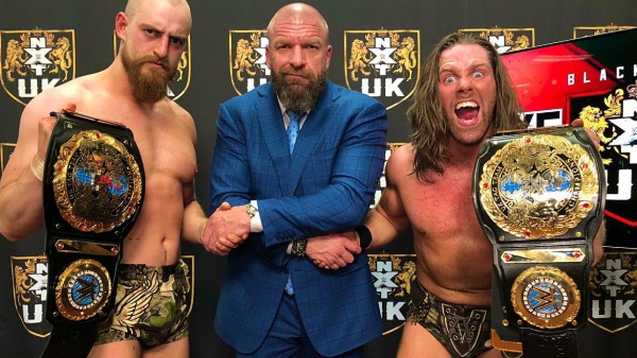 WWE Crowns First-Ever NXT U.K. Tag-Team Champions (Photos)