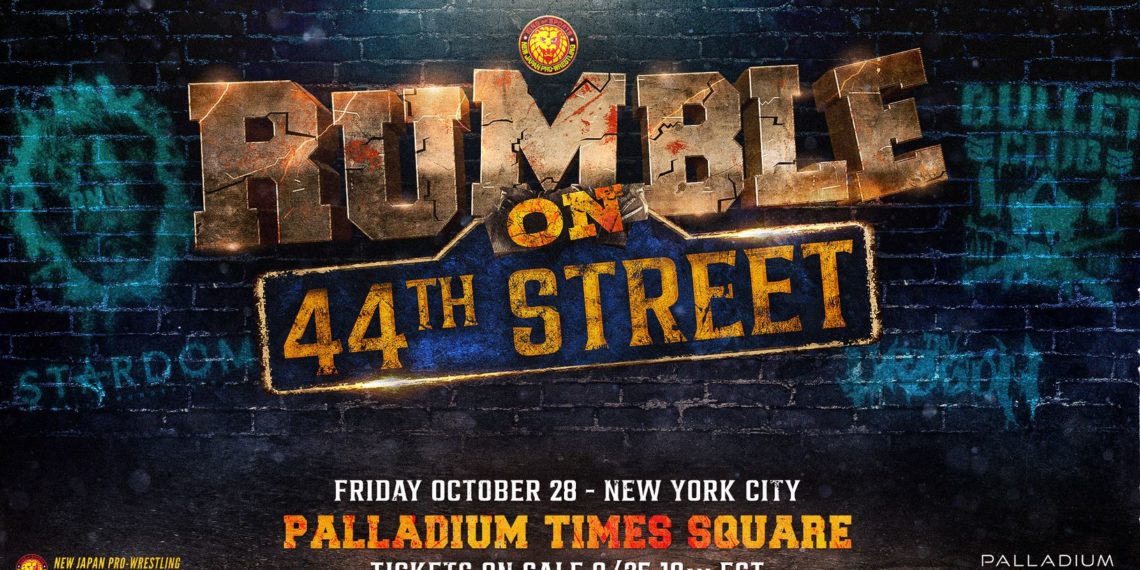 NJPW Rumble On 44th Street Results (10/28): New York City